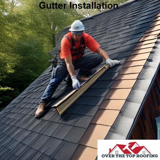 Over the Top Roofing Gutter Installation