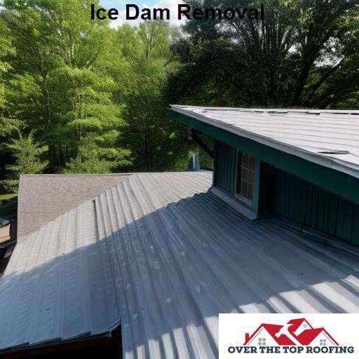 Over the Top Roofing Ice Dam Removal